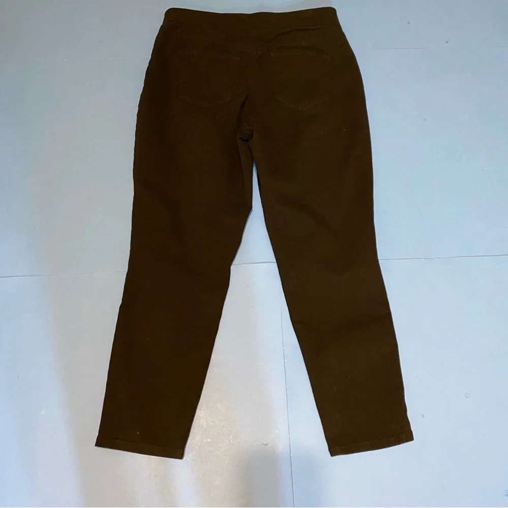 20. Nine West Classic Heidi Pull-On Crop Black Pants - Picture 7 of 8